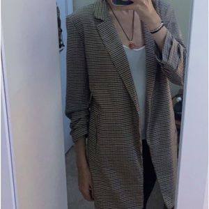 plaid vintage jacket